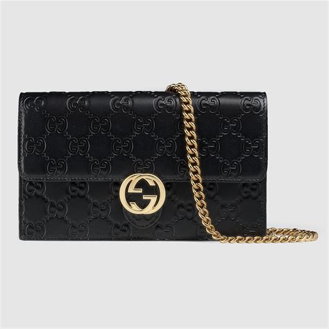 gucci icon gucci signature wallet|Gucci signature wallet on chain.